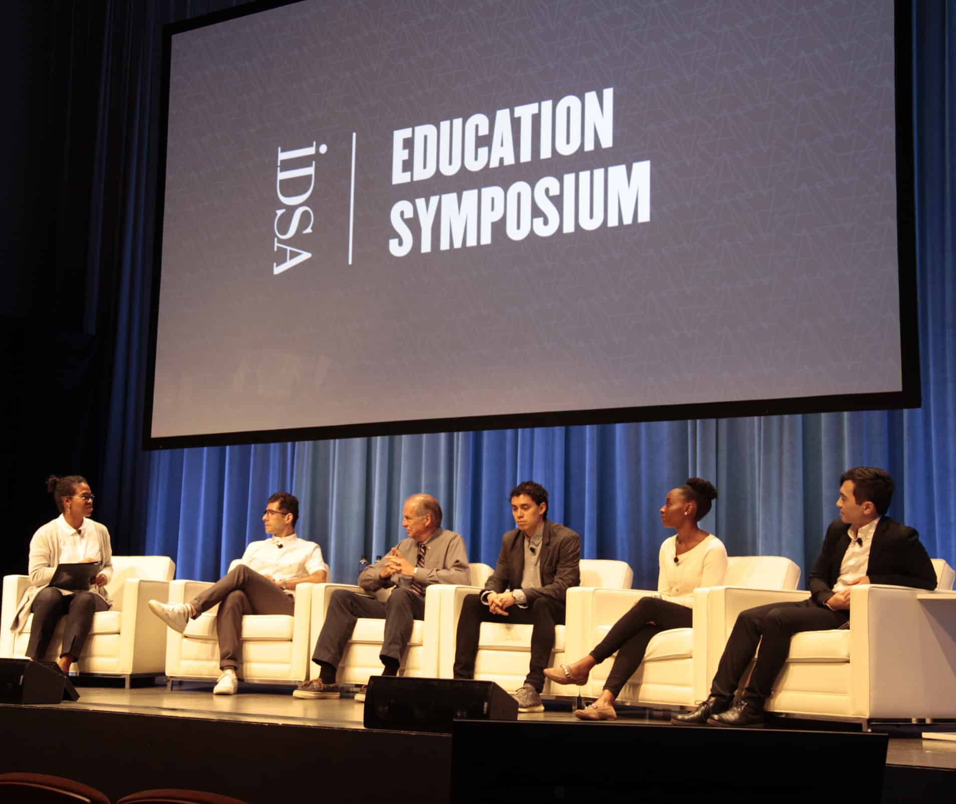 A panel discussion at 2018 Education Symposium