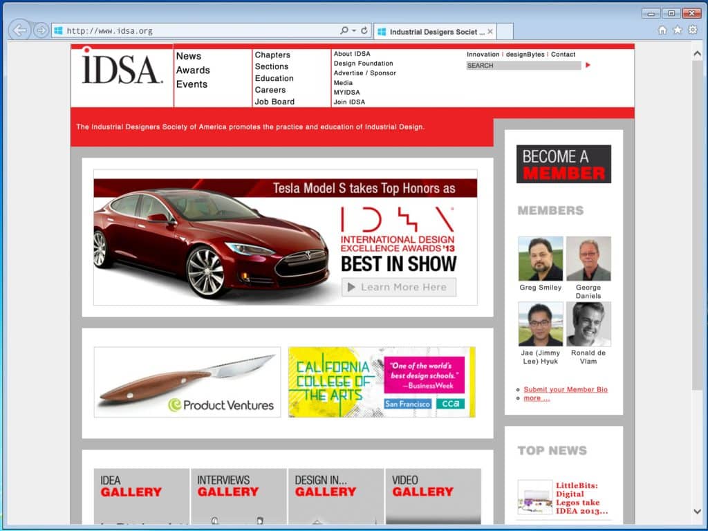 IDSA.org circa 2013